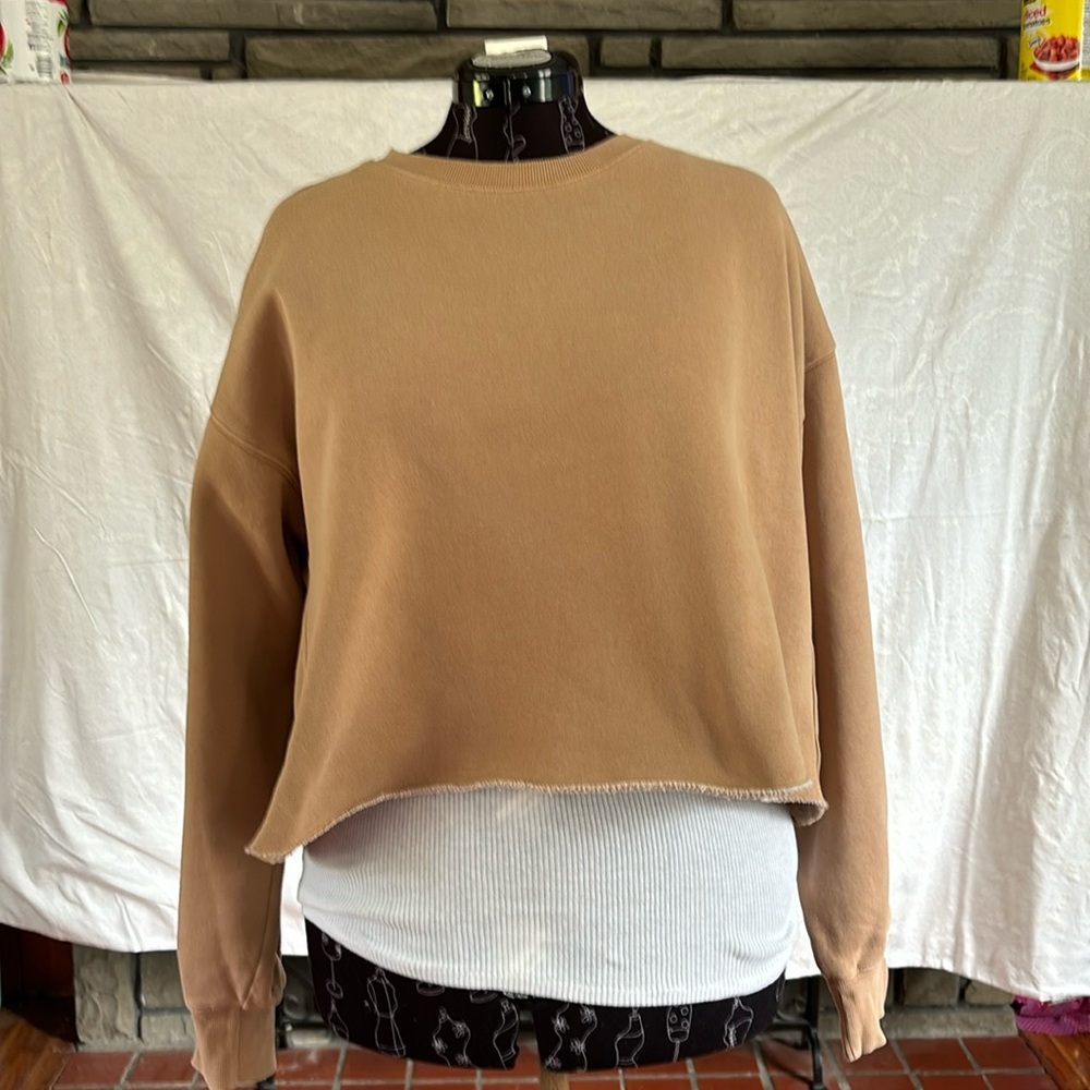 TNA cropped crewneck sweatshirt